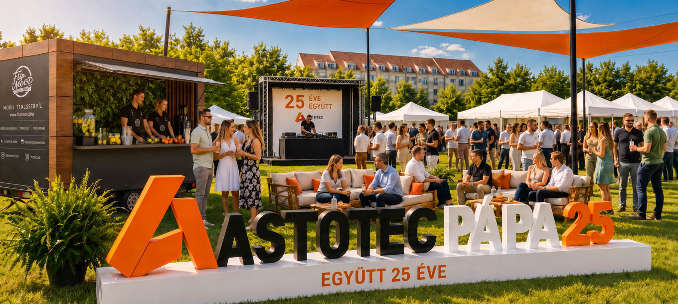 ASTOTEC PÁPA – Együtt 25 éve